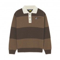 IUTER POLO SOULS KNIT BROWN